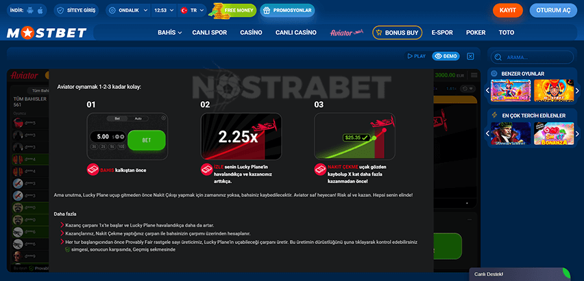 Mostbet Aviator Kuralları