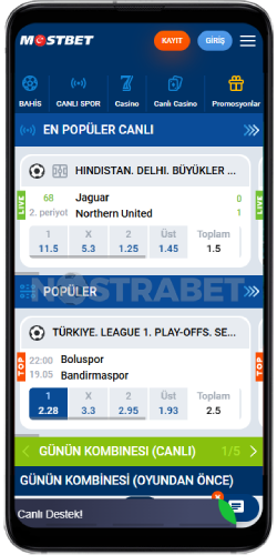 Mostbet Mobil Uygulaması