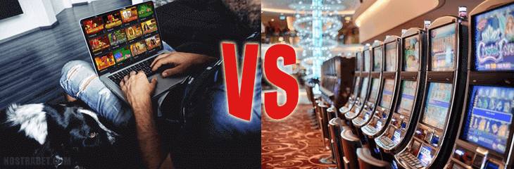çevrimiçi kumarhane vs kumarhane salonu