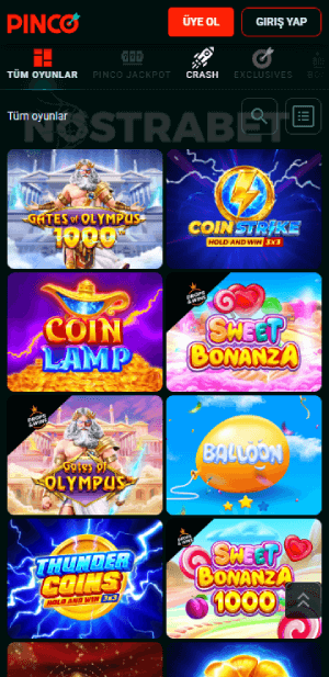 pinup casino oyunları