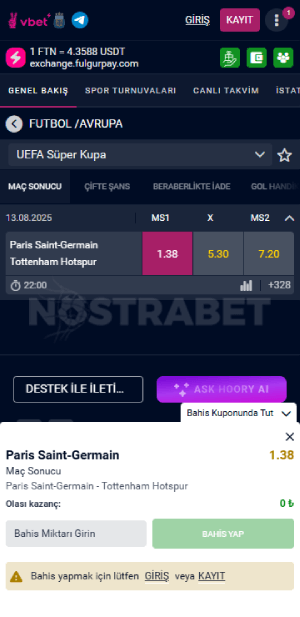 vbet bahis yap
