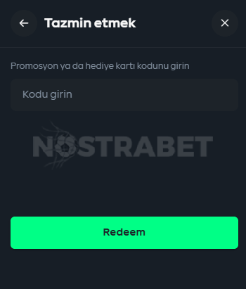 gamdom bonus kodunu girin